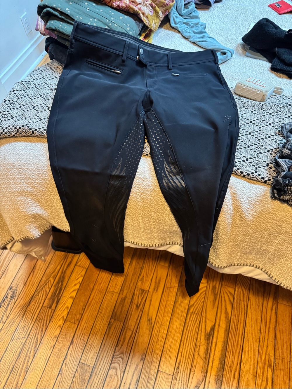 Samshield Full Seat Black Women's Riding Breeches Pants